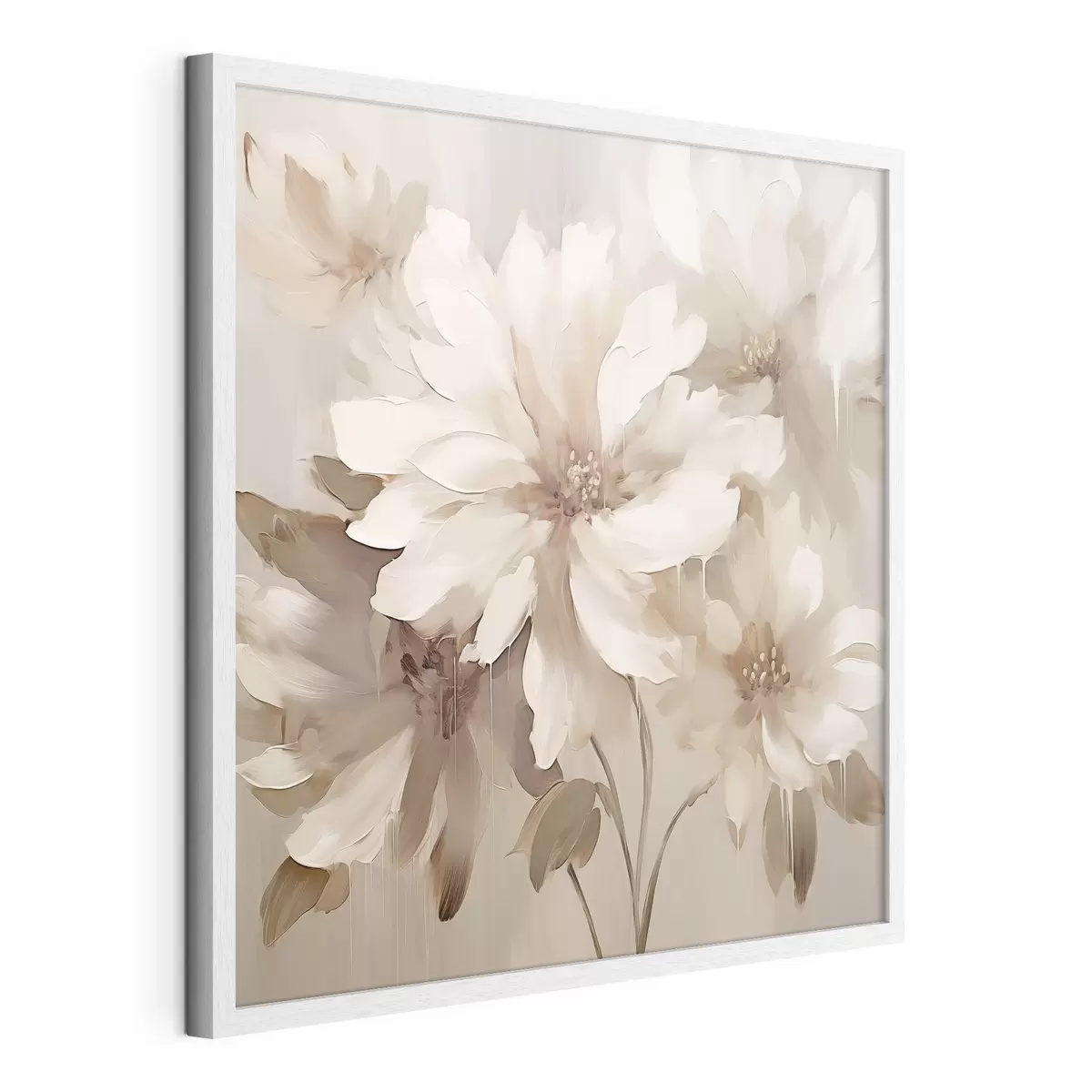 Poster Abstracte bloemen f46975