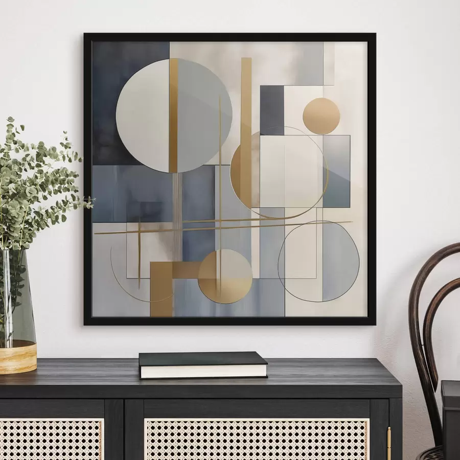 Fotobehang Geometrische abstractie f47042