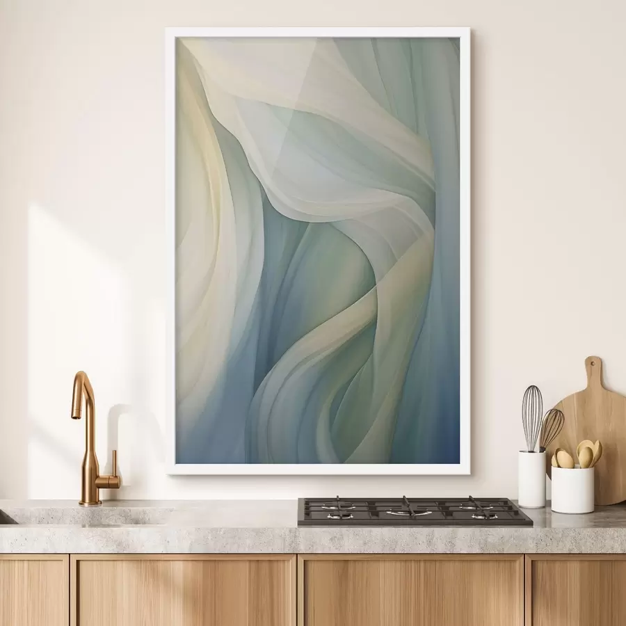 Fotobehang Abstracte golven f47097