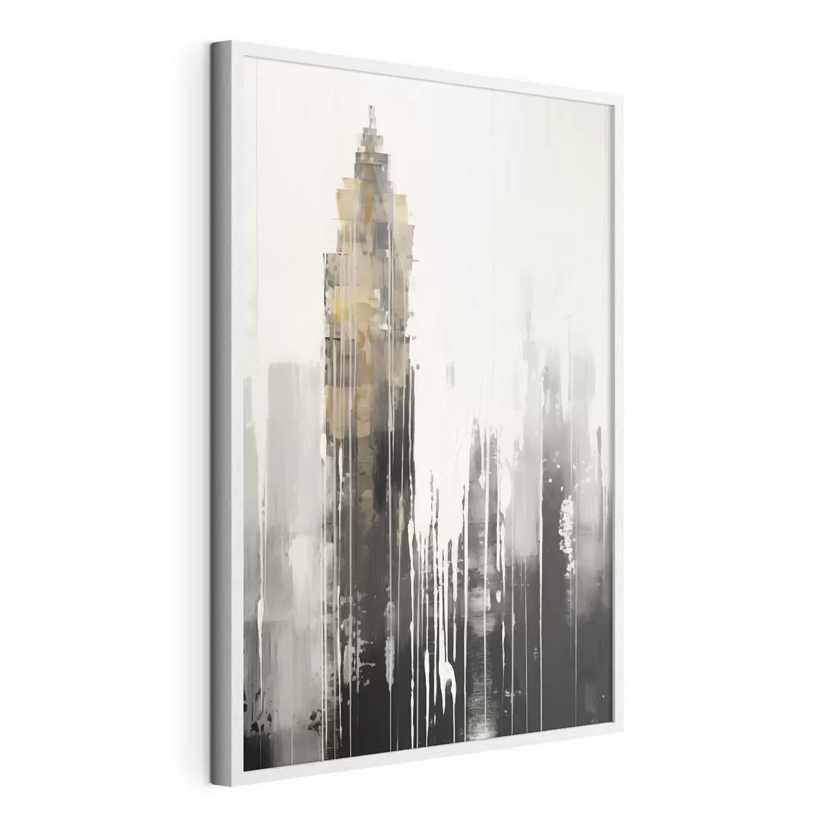 Poster Abstracte wolkenkrabber f47254