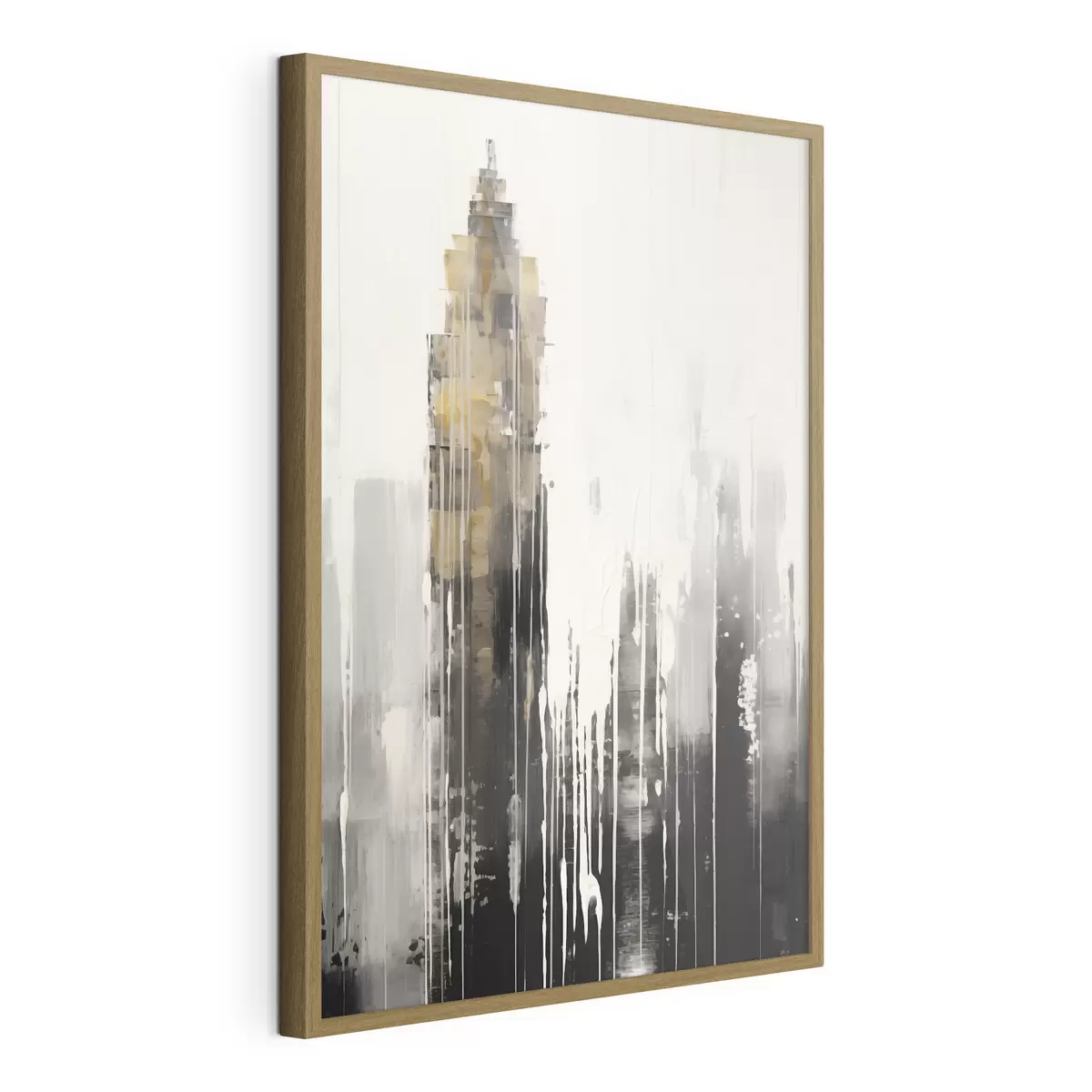 Poster Abstracte wolkenkrabber f47254
