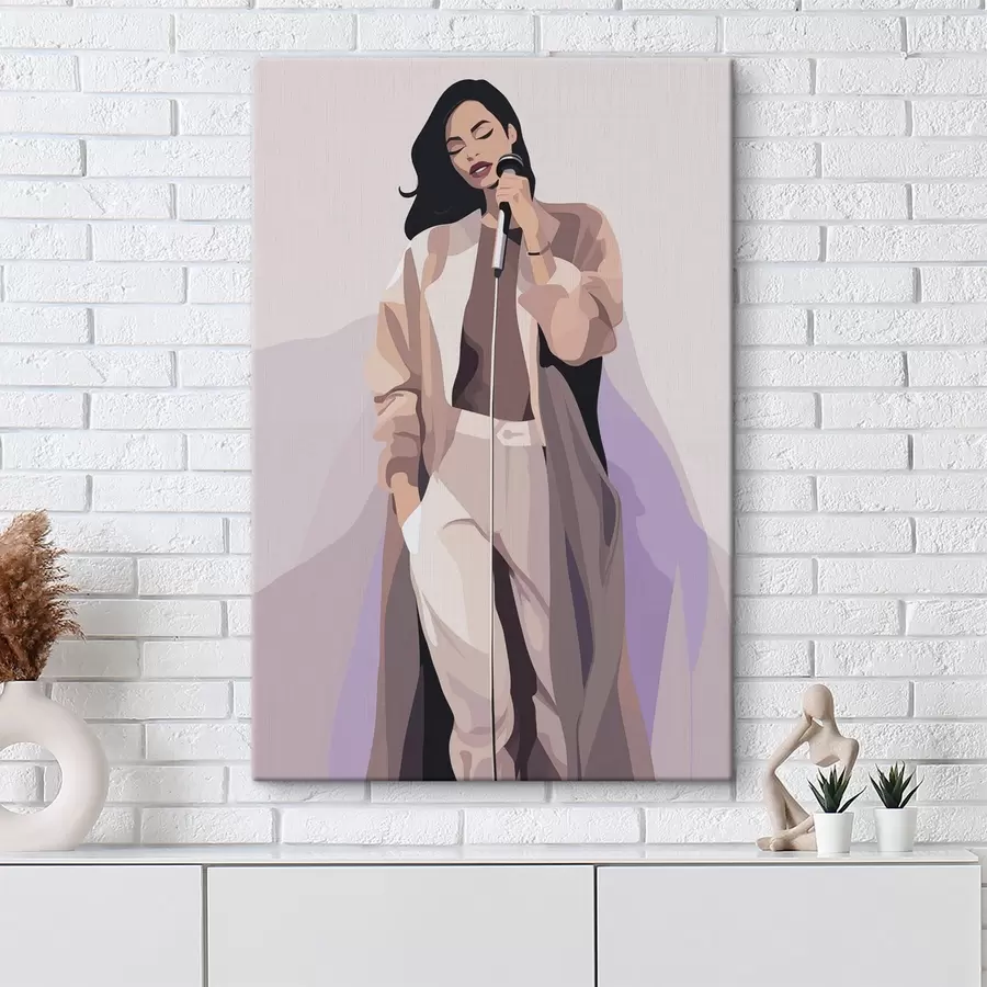  Schilderijen Zanger s47408