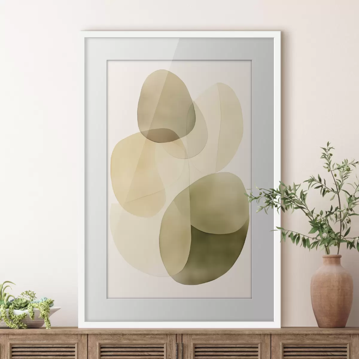 Poster Abstracte vlekken f47406