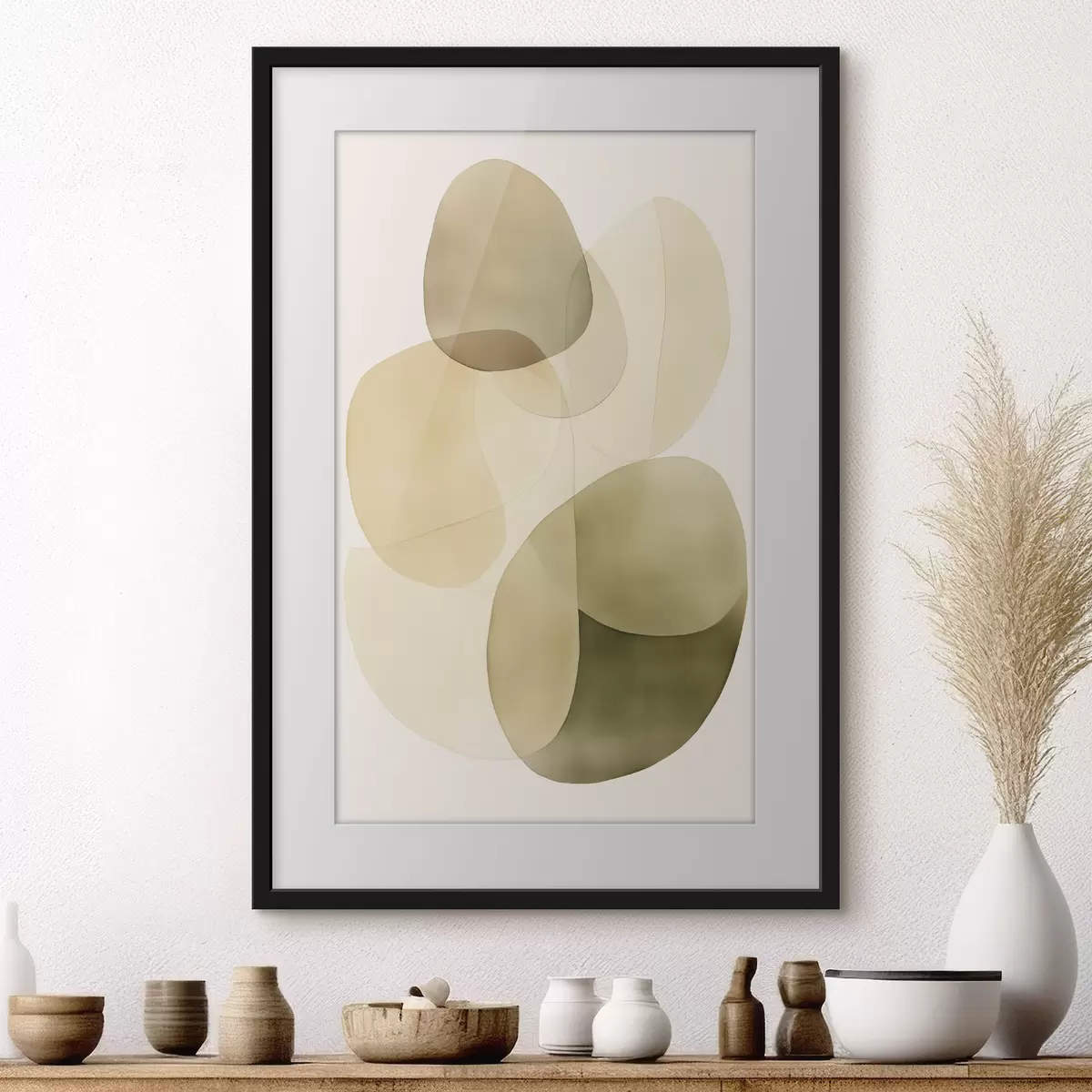 Poster Abstracte vlekken f47406