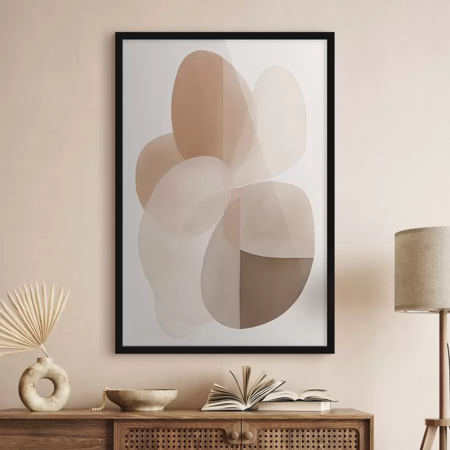 Fotobehang Abstracte geometrische vormen f47407