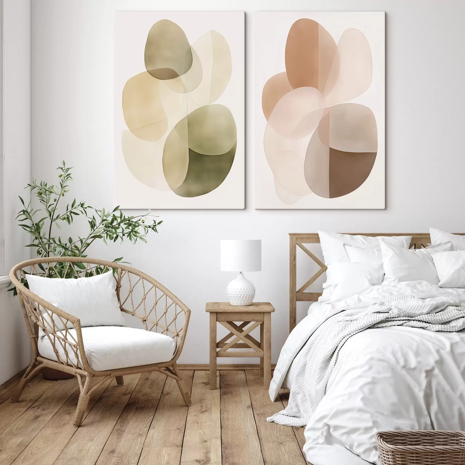  Schilderijen Abstracte vlekken m01190