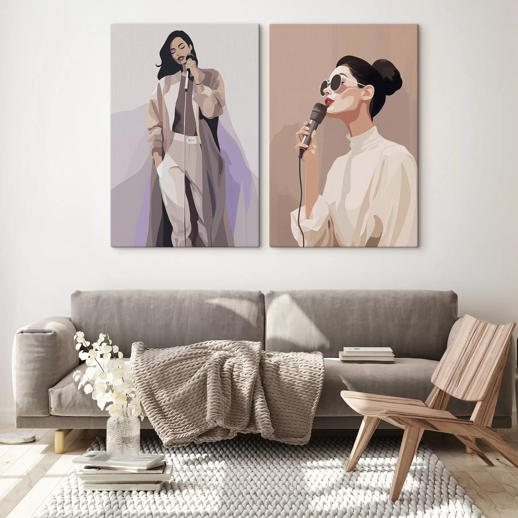  Schilderijen Zanger m01191