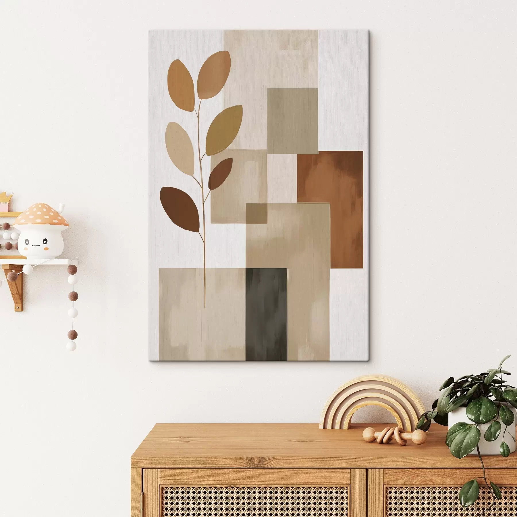  Schilderijen Abstractie imitatie van schilderkunst s47485