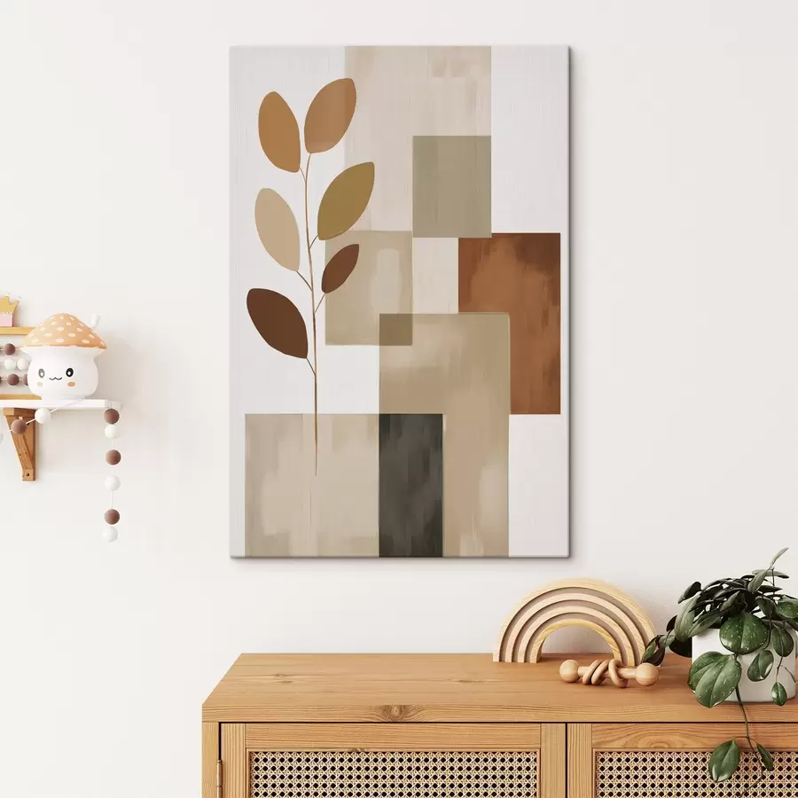  Schilderijen Abstractie imitatie van schilderkunst s47485