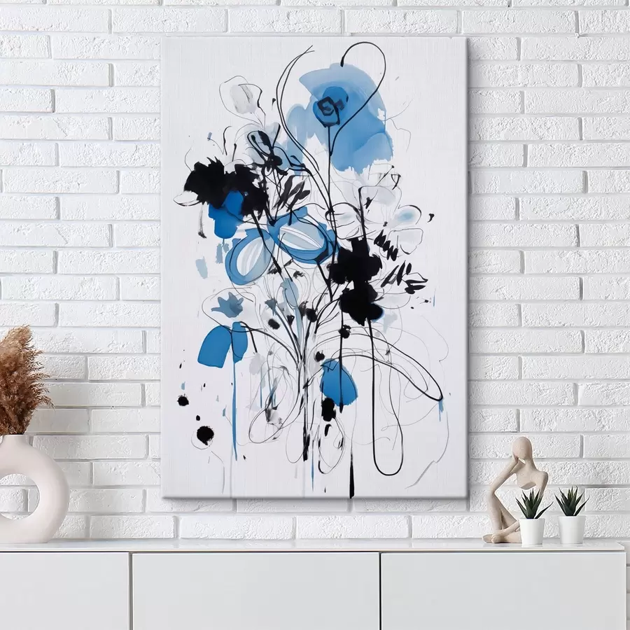  Schilderijen Abstractie met vlekken s47490