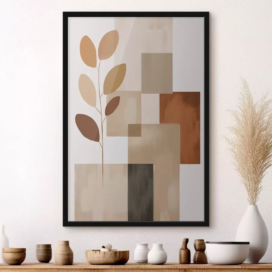 Fotobehang Abstractie imitatie van schilderkunst f47485