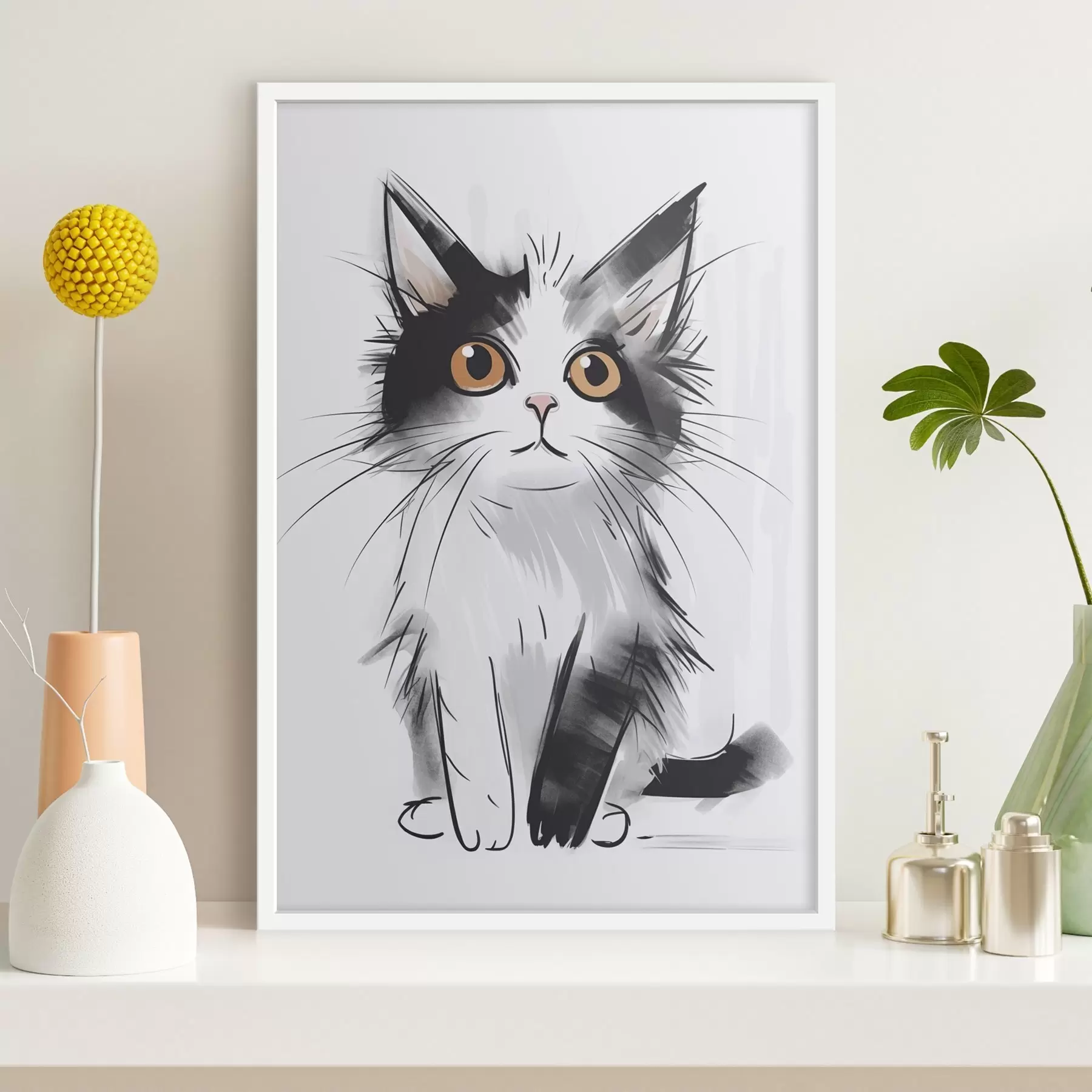 Fotobehang Kitty f47486
