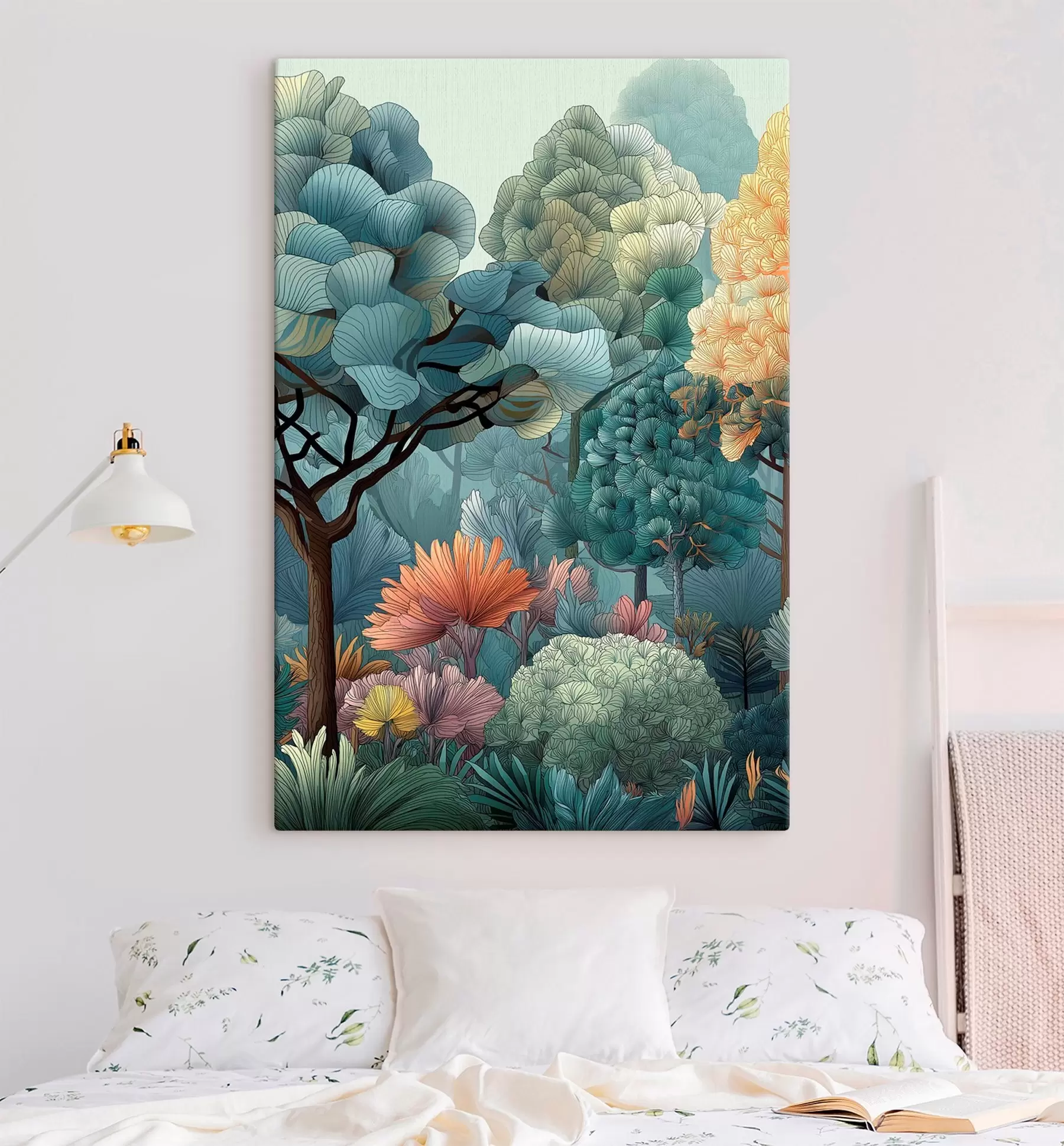  Schilderijen Abstract bos s47105