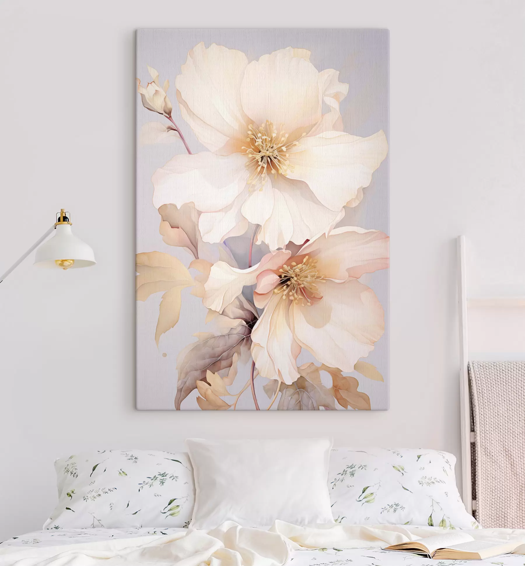  Schilderijen Grote abstracte bloem s47113