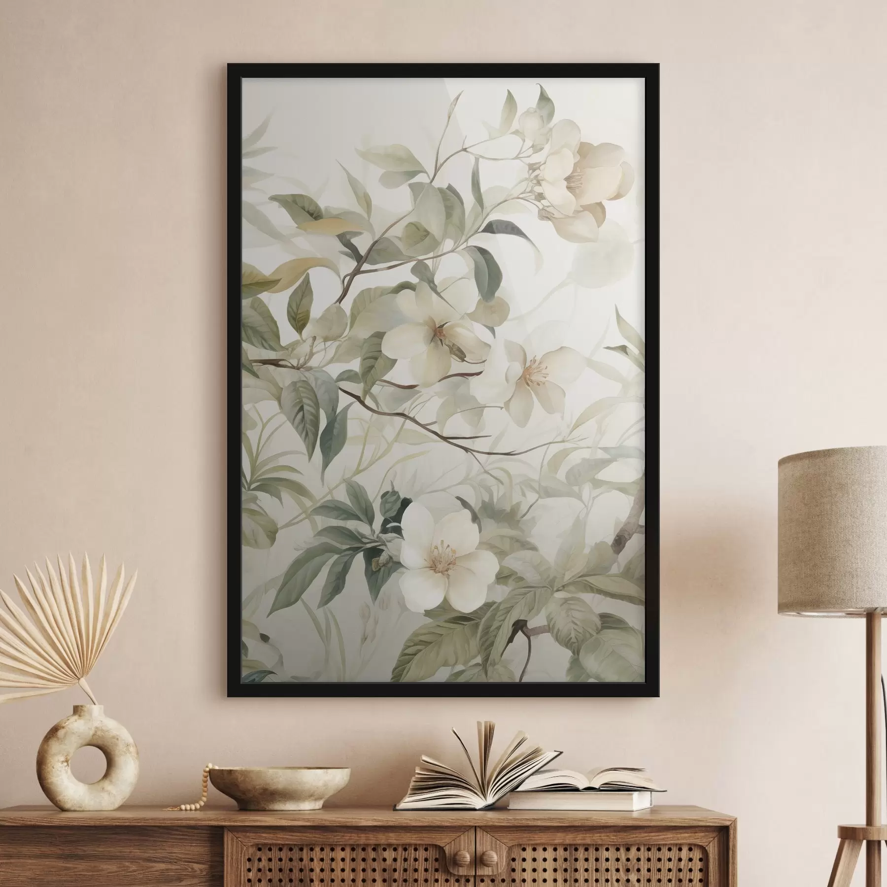 Fotobehang Jasmijn takken f46895