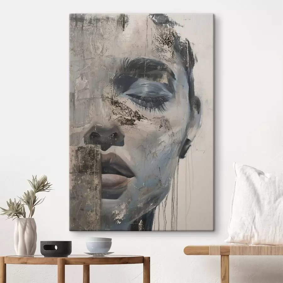  Schilderijen Minimalistisch portret s47481