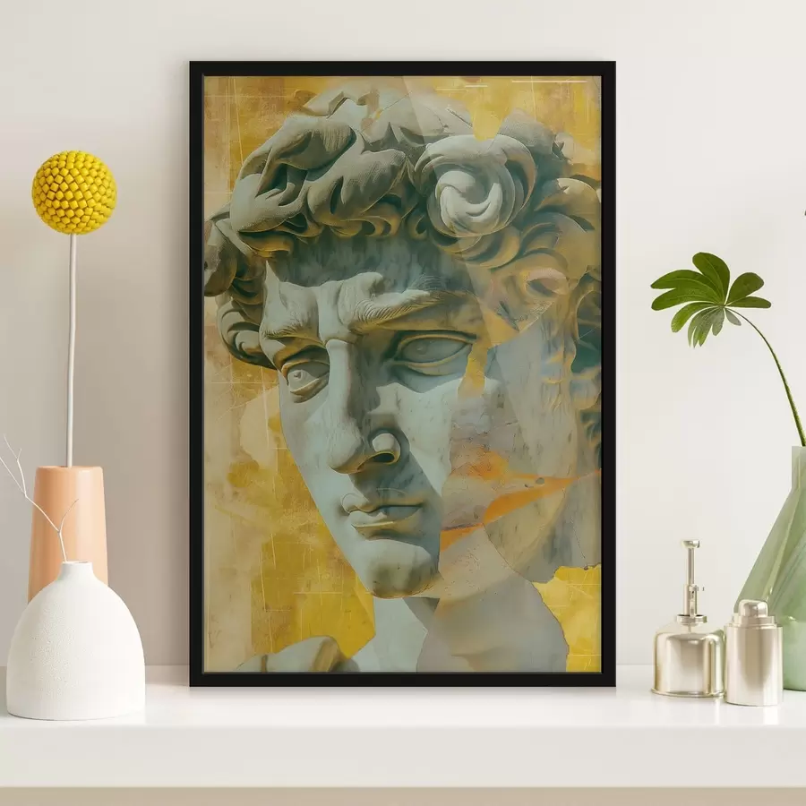 Fotobehang Antiek portret f47466