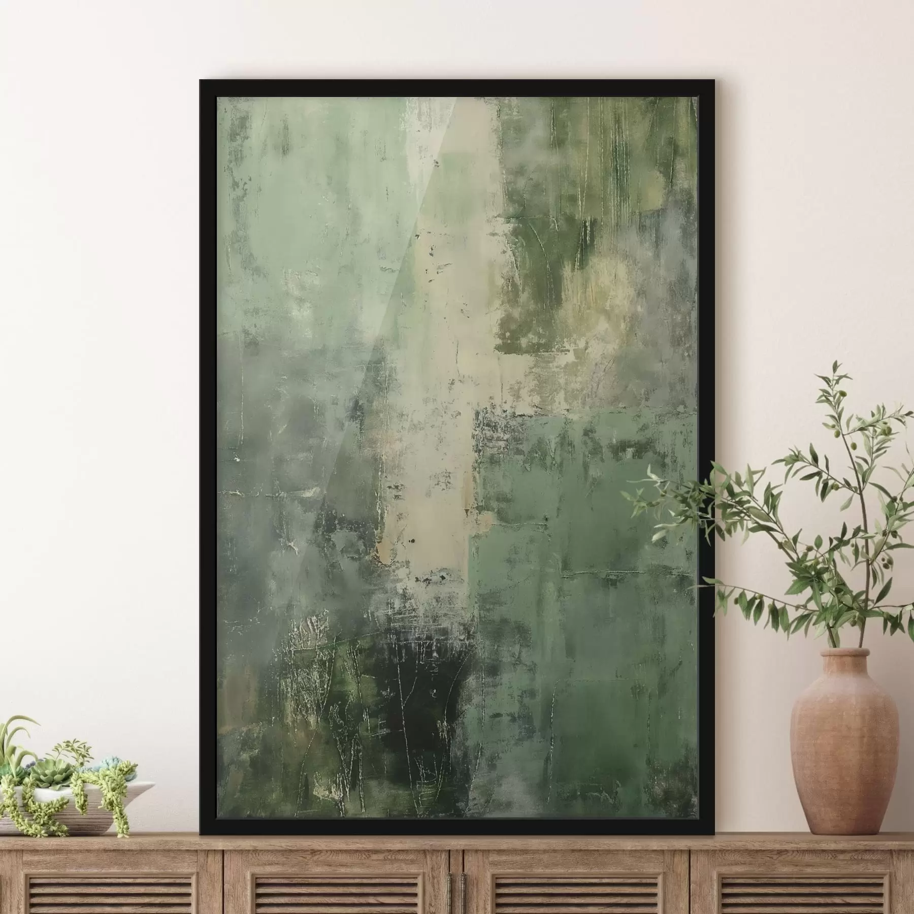 Fotobehang Abstract schilderij f47477