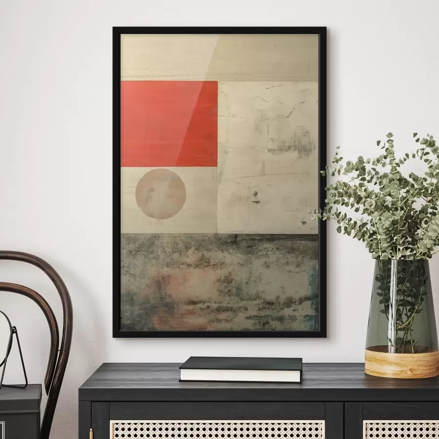 Fotobehang Minimalistische abstractie f47480