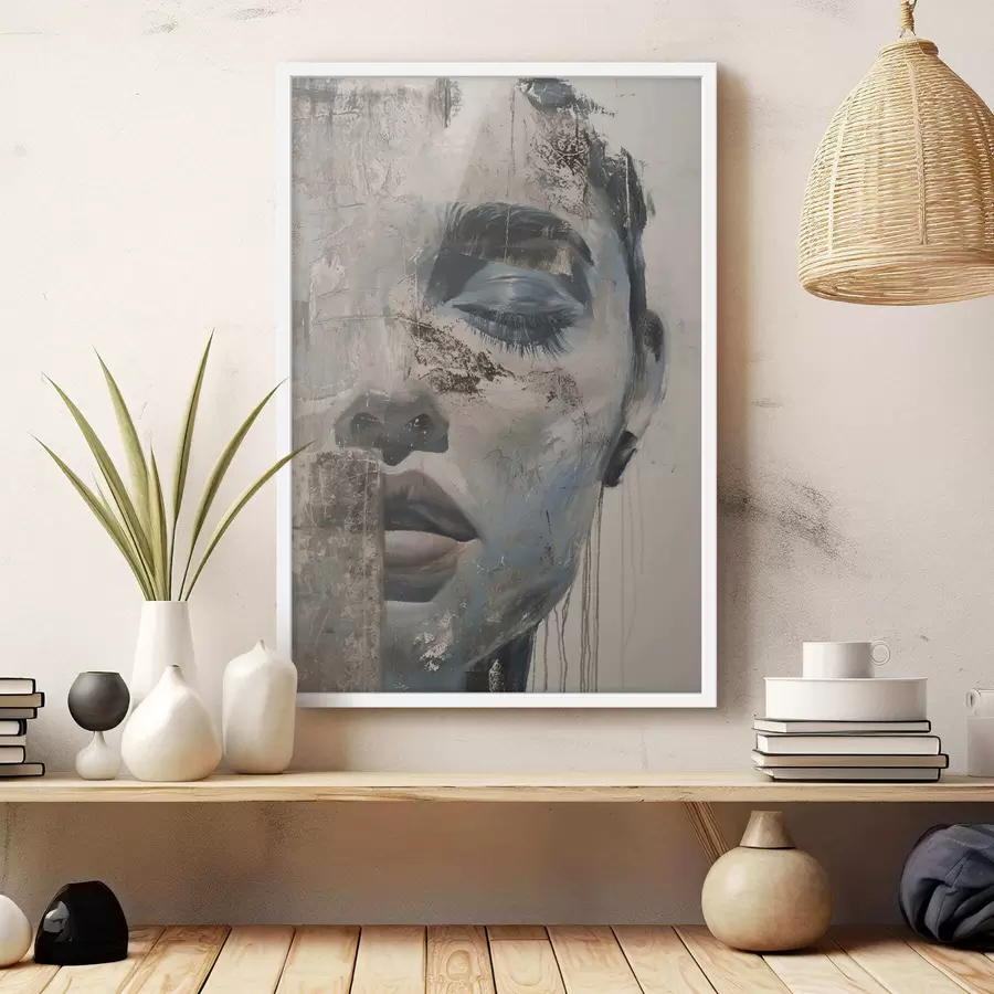 Fotobehang Minimalistisch portret f47481