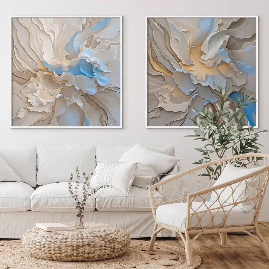 Fotobehang Imitatie van abstracte textuurgolven d00539