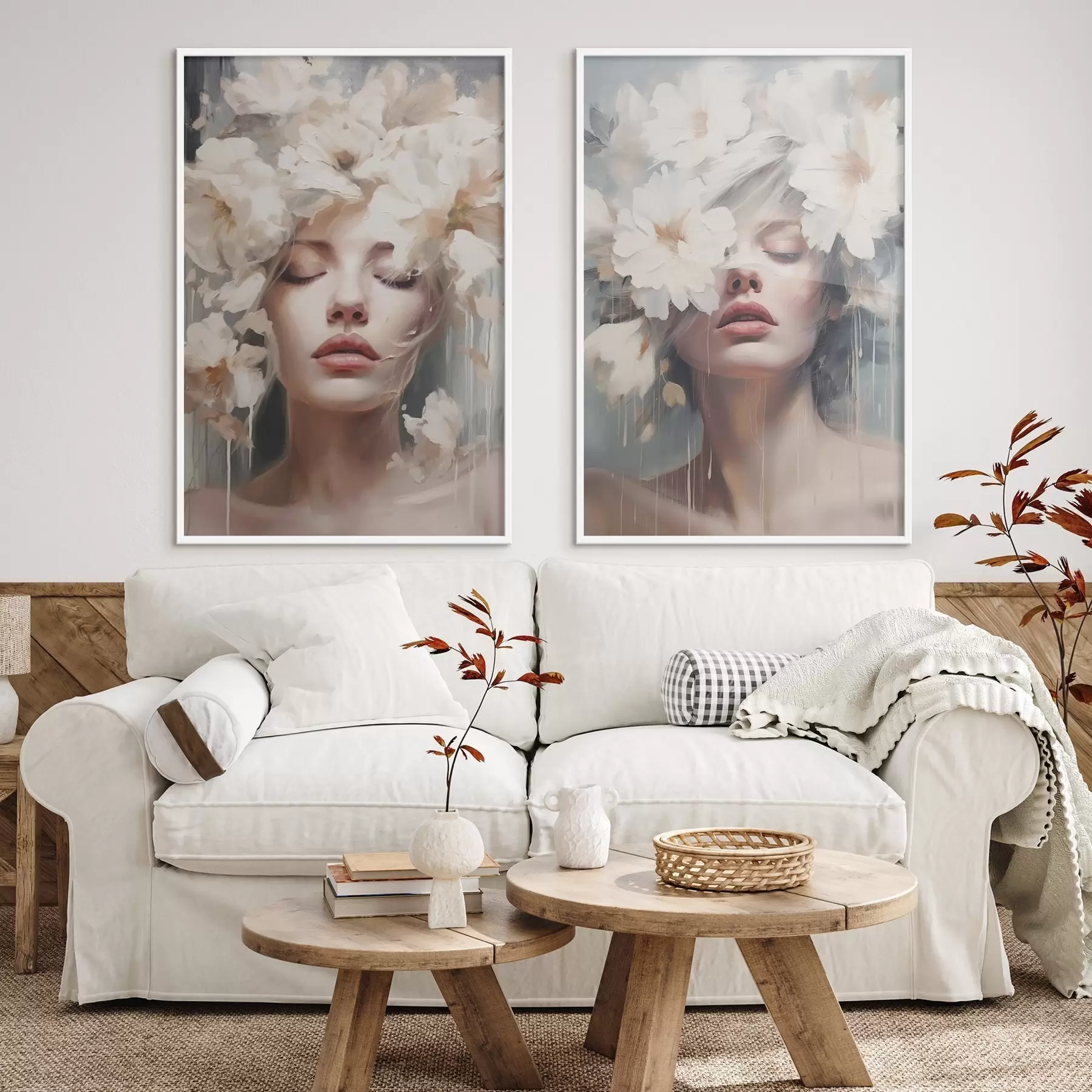 Fotobehang Portretten van vrouwen d00546