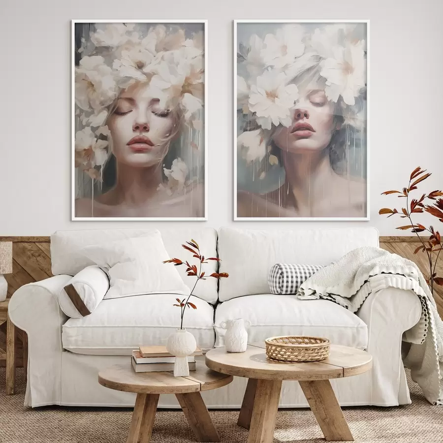 Fotobehang Portretten van vrouwen d00546