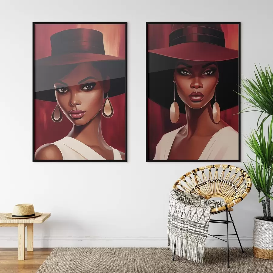 Fotobehang Portretten d00585