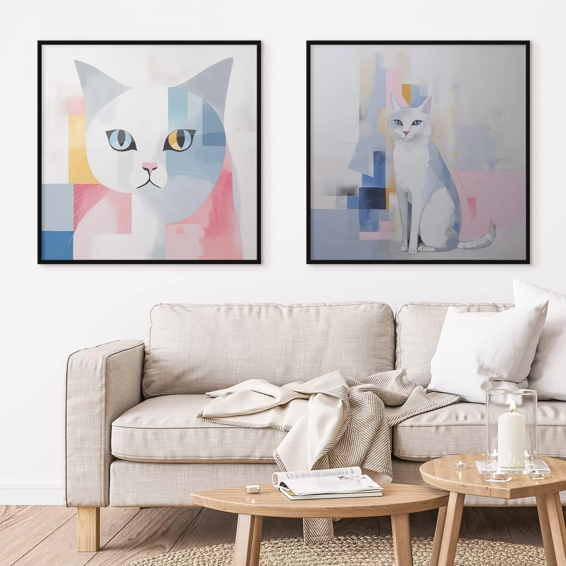 Fotobehang Abstracte kat d00592