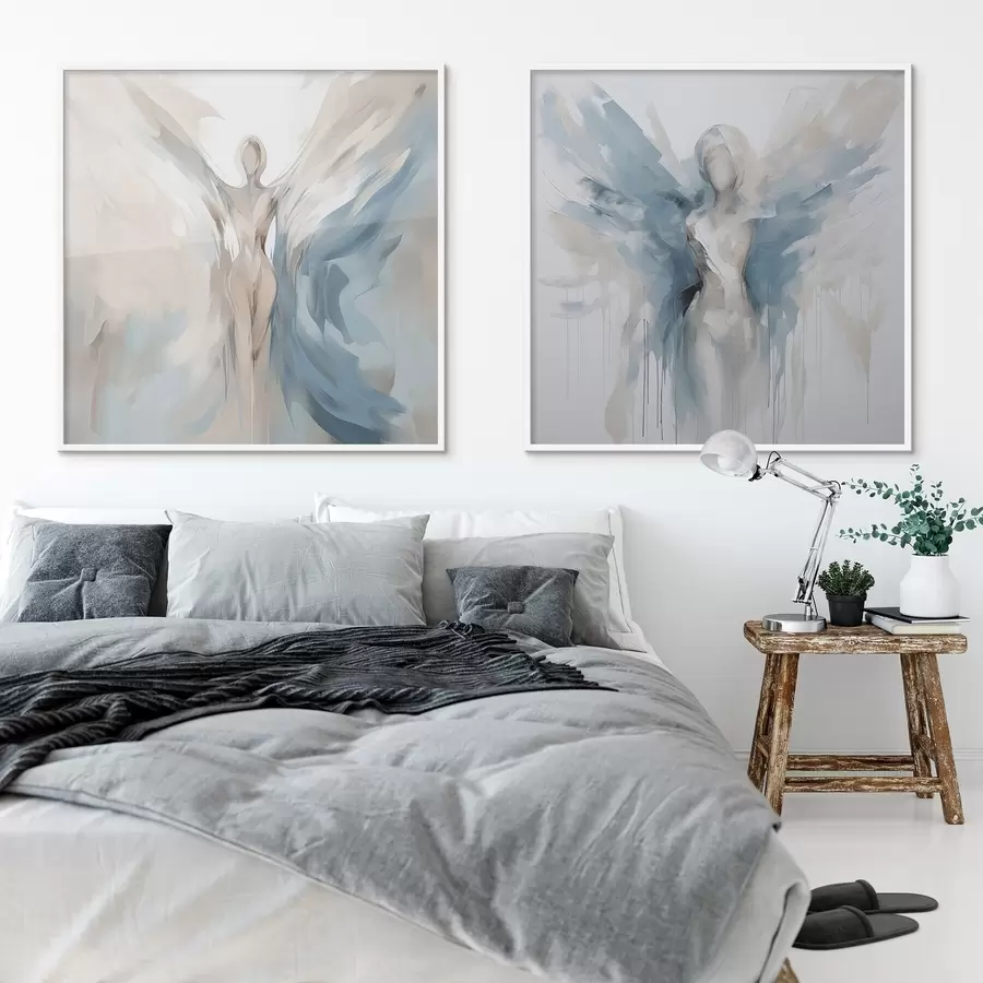 Fotobehang Abstracte engel d00593