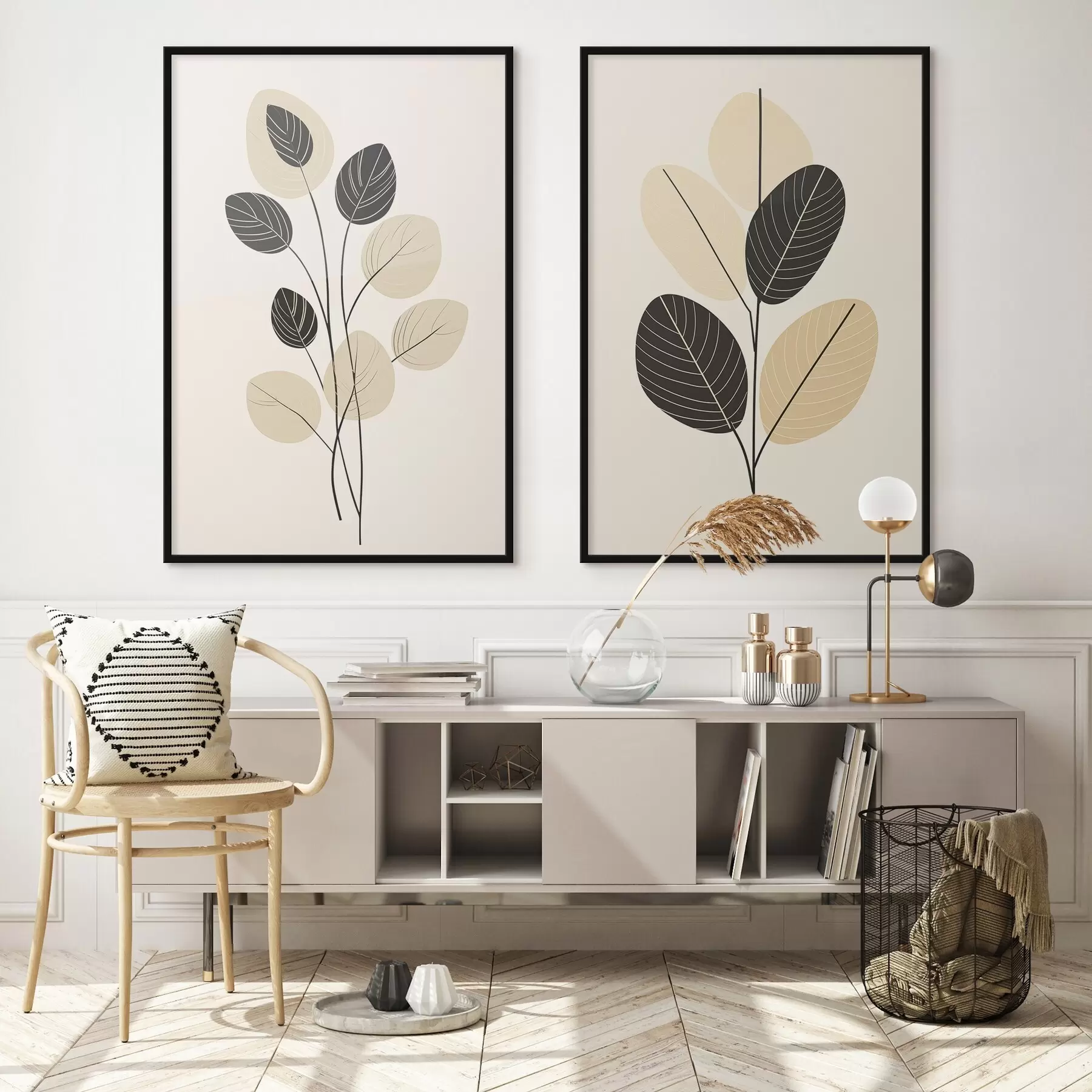 Fotobehang Abstracte golvende lijnen met volumetrische textuur en vloeiende rondingen d00599