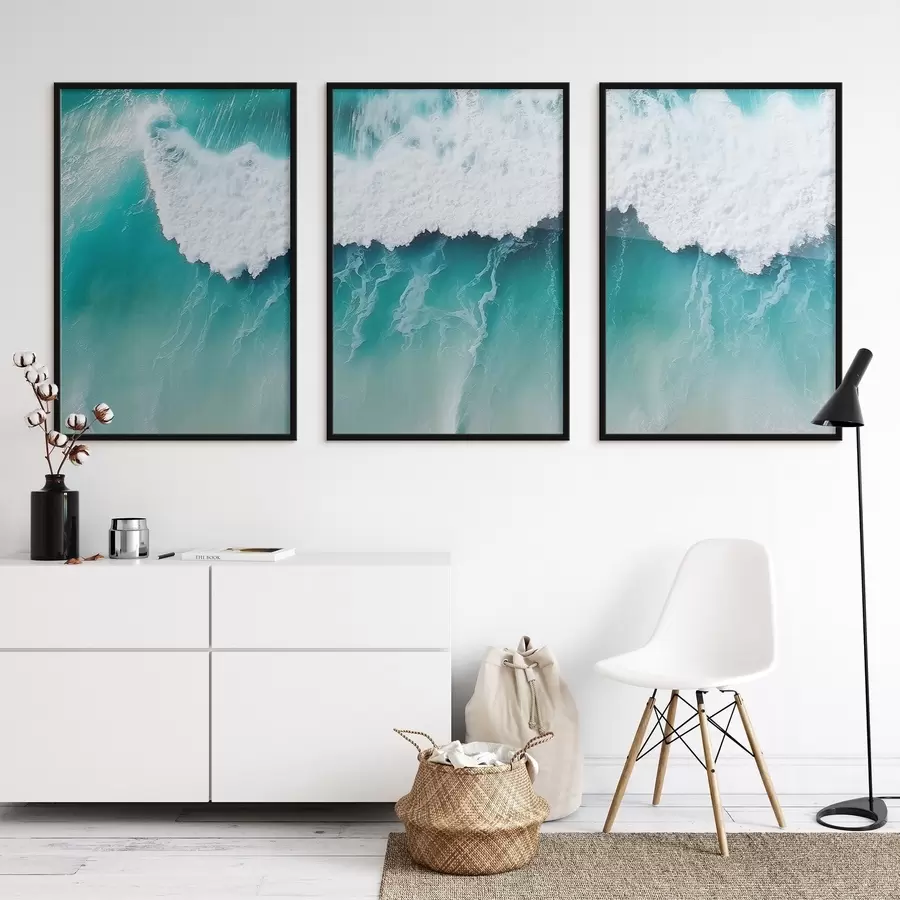 Fotobehang Oceaangolven d00604