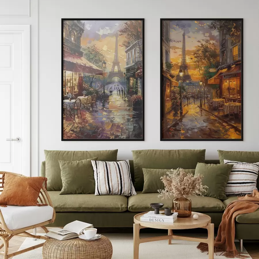 Fotobehang Straten van Parijs d00617