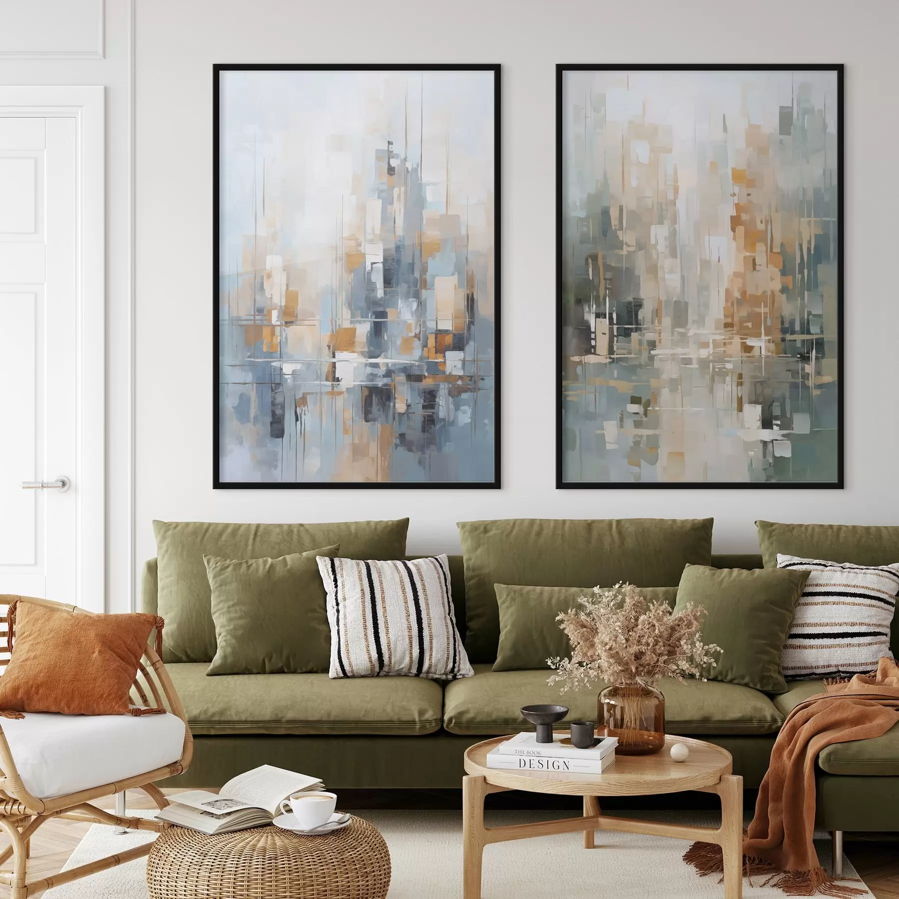 Fotobehang Abstractie imitatie van schilderkunst d00625