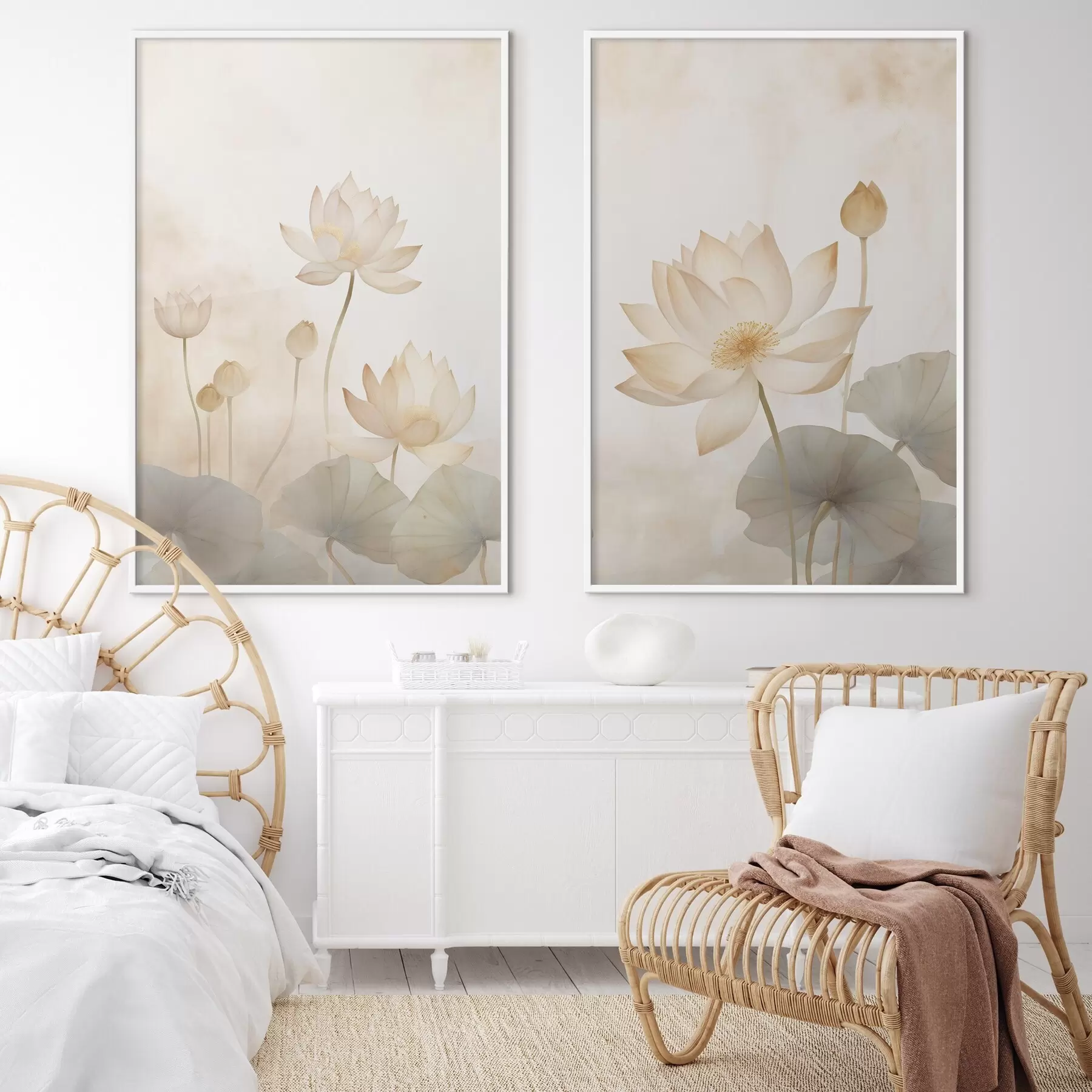 Fotobehang Lotusbloemen d00668