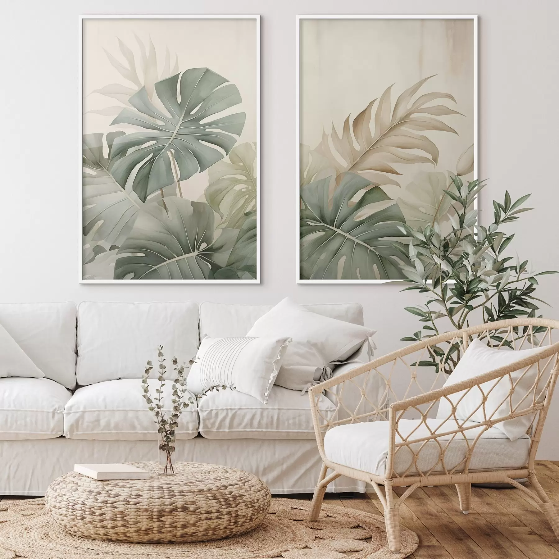 Fotobehang Tropische bladeren d00670