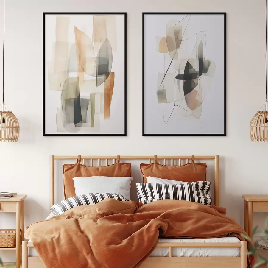 Fotobehang Abstractievlekken imitatie aquarel d00674