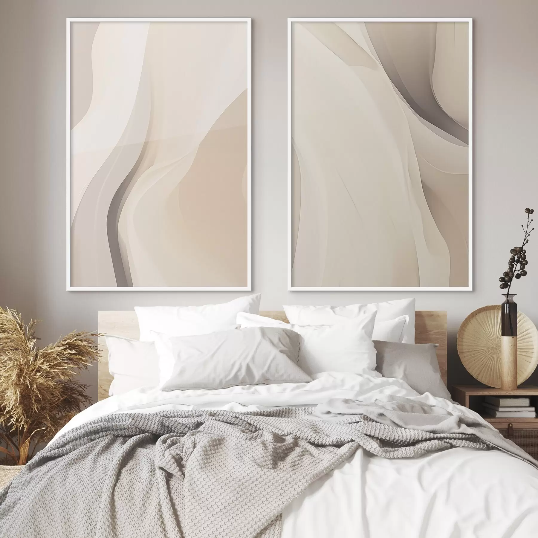 Fotobehang Abstracte zandgolven d00681