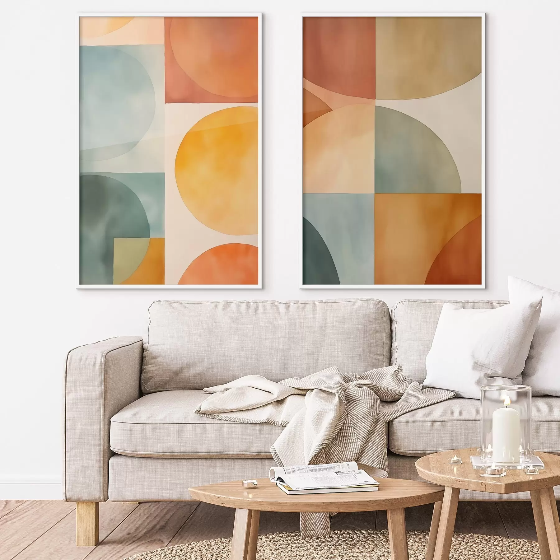 Fotobehang Geometrische cirkels d00732