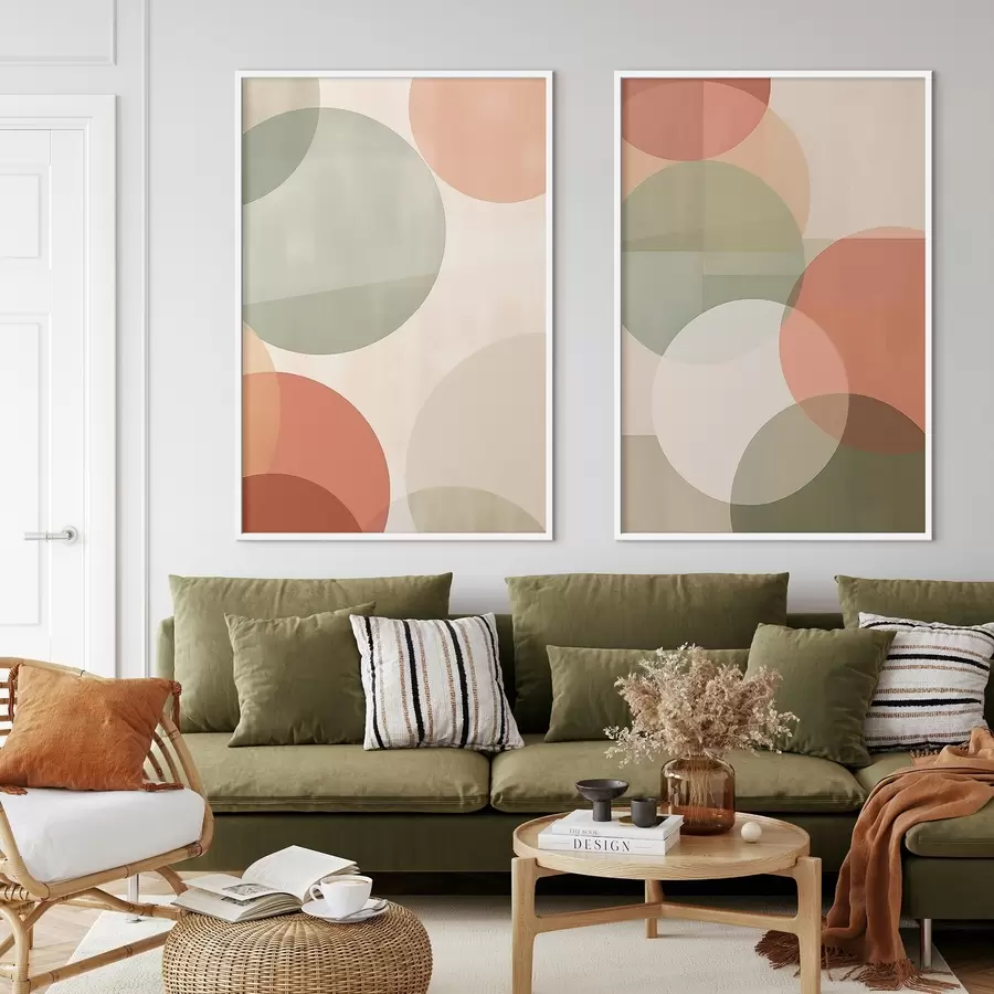 Fotobehang Abstracte cirkels d00733