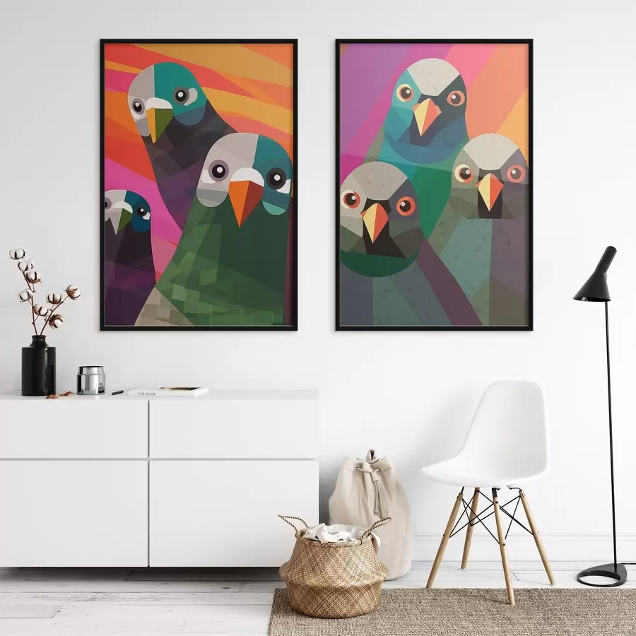 Fotobehang Duiven d00735