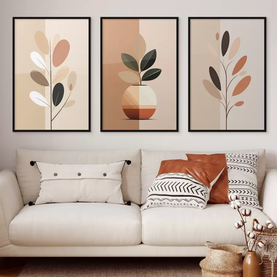 Fotobehang Abstracte takken d00759