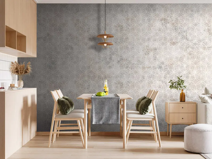 Fotobehang Mozaïek Van Cement En Beton u71923