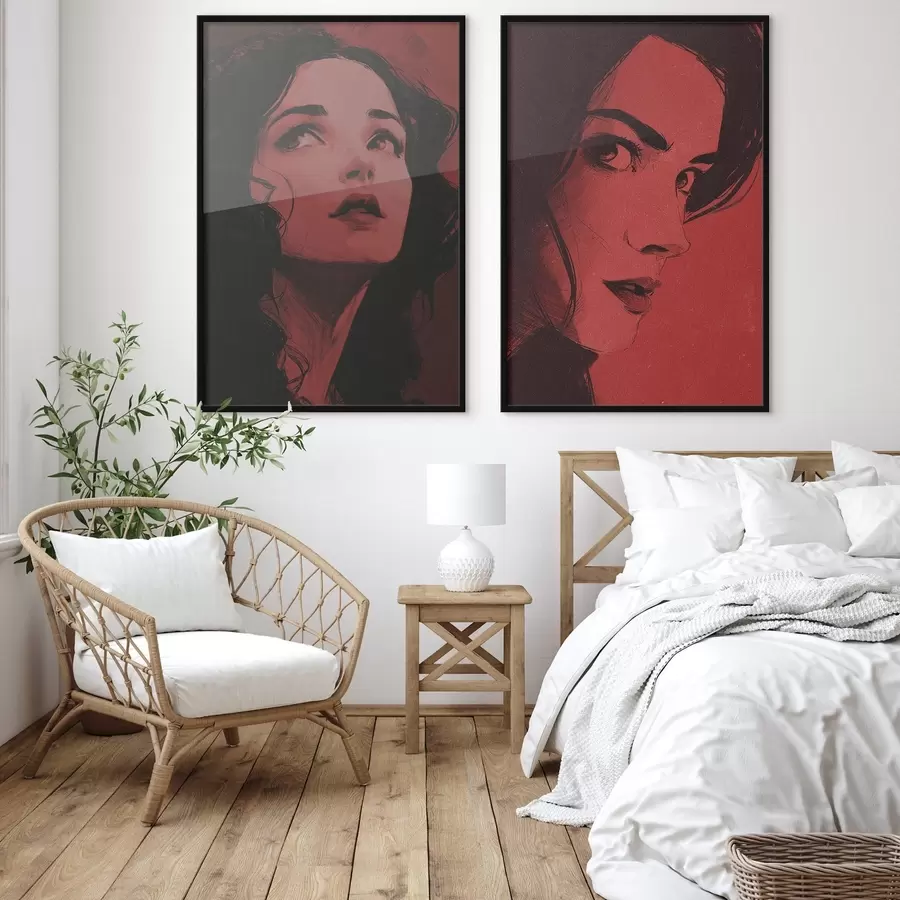 Fotobehang Portretten d00806