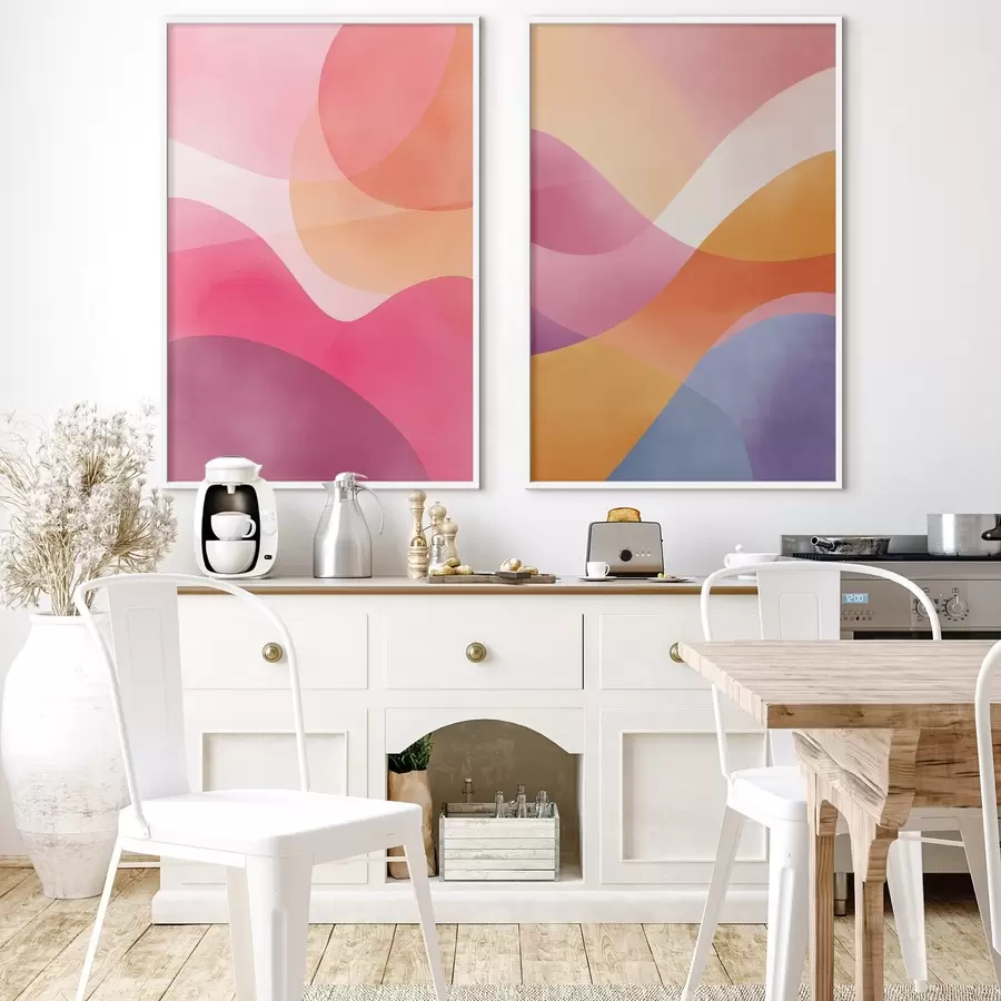 Fotobehang Abstracte golven d00807