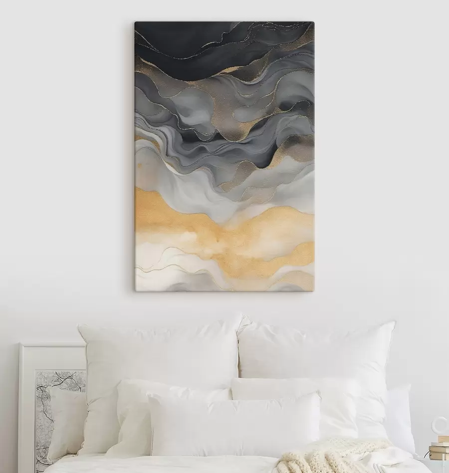  Schilderijen Vloeistoffen, verfstrepen s47452