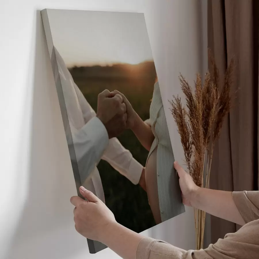  Schilderijen Trouwfoto op canvas s47184