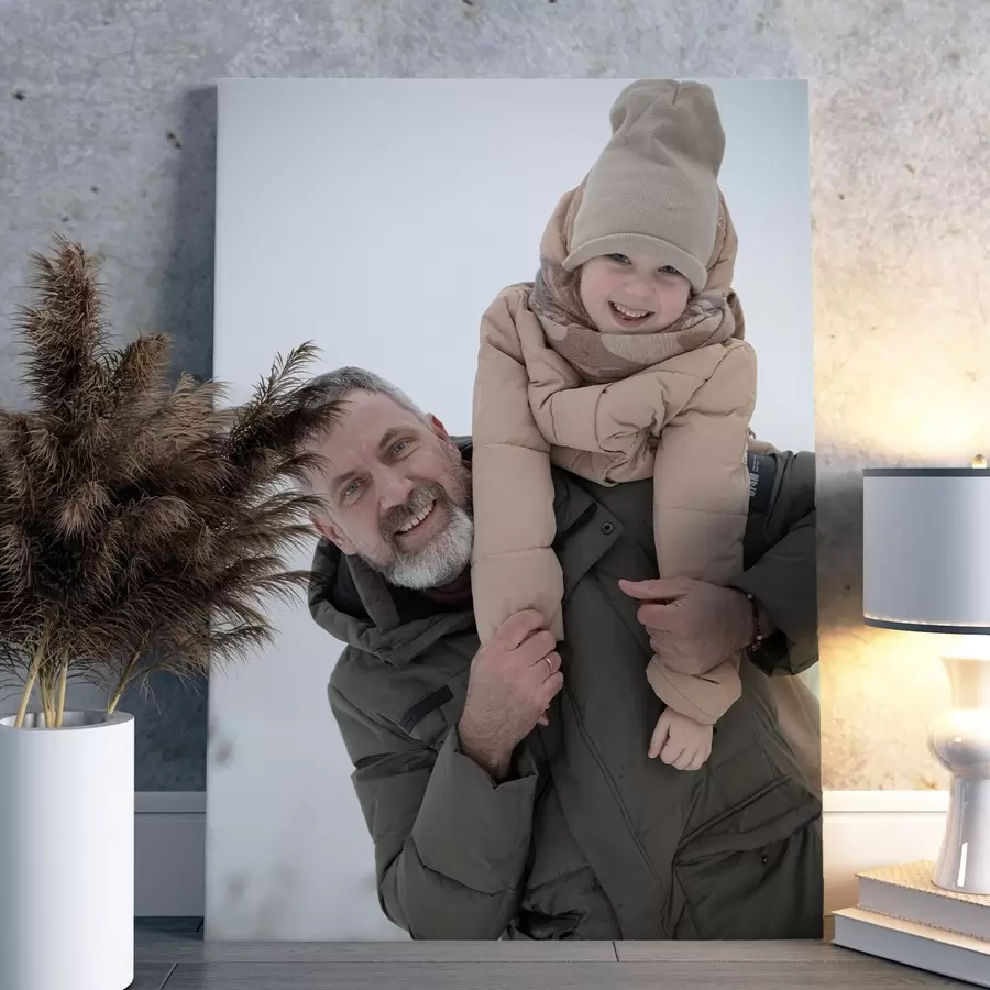  Schilderijen Een foto van uw kind op canvas s47212