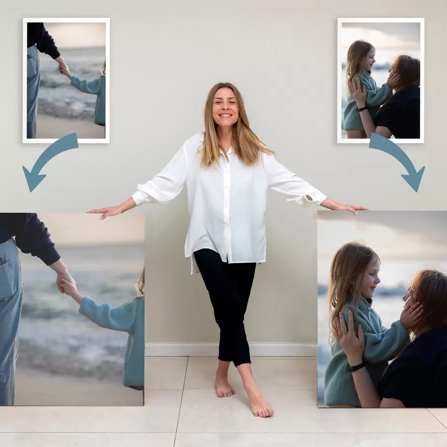  Schilderijen Familiefoto op bestelling s47156