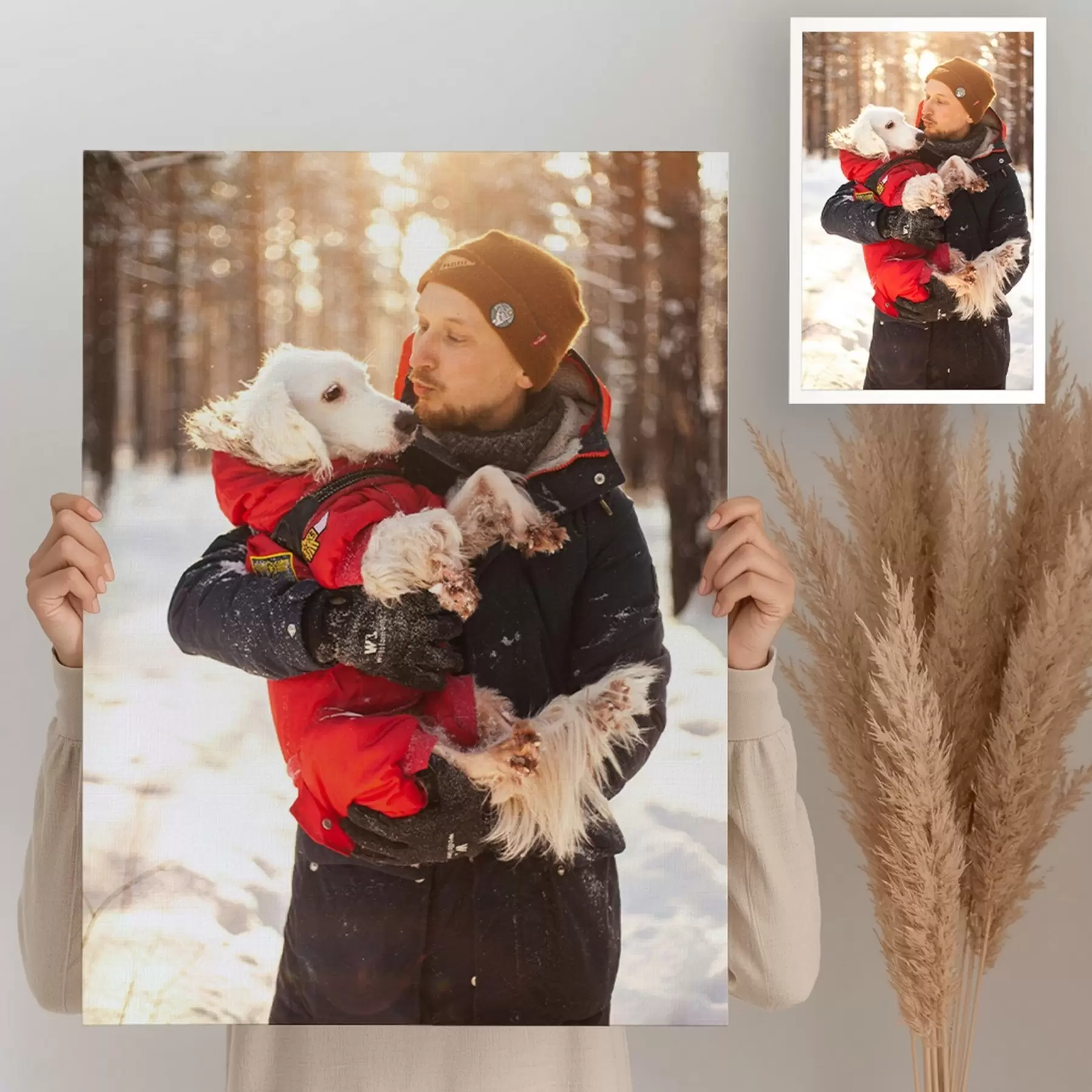  Schilderijen Uw hond op maat gemaakt op basis van uw foto s47162